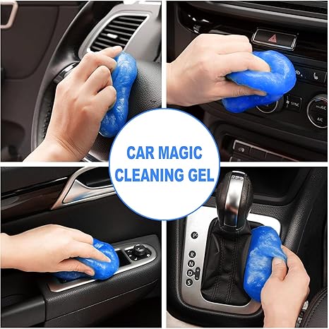 HOM 7PCS Car Detailing Brush Set - Ultra Soft Boars Hair, Synthetic Bristles, and Dual Head Design for Comprehensive Cleaning