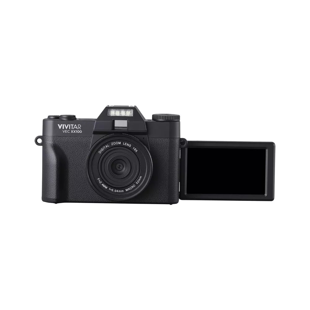 HOM Vlogging Camera Kit with Lens & Tree of Life Crystal Decor Set - Capture Life, Inspire Growth (US)