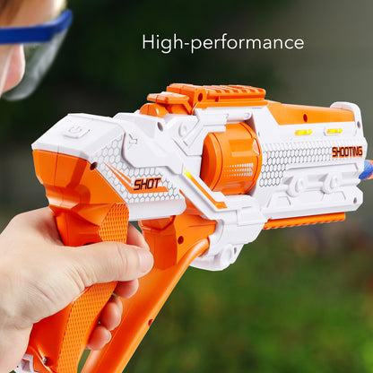 HOM Electric Gel Blaster Toy - Advanced High-Capacity Magazine, Rapid-Fire Automatic Splatter Ball Gun for Ages 14+