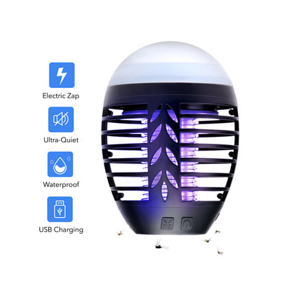 HOM Bug Zapper Light | Exterminates Mosquitoes, Flies & Bugs