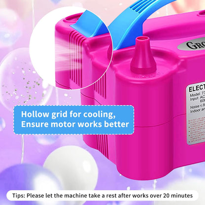 HOM  Electric Balloon Pump – Efficient & Portable Balloon Inflation