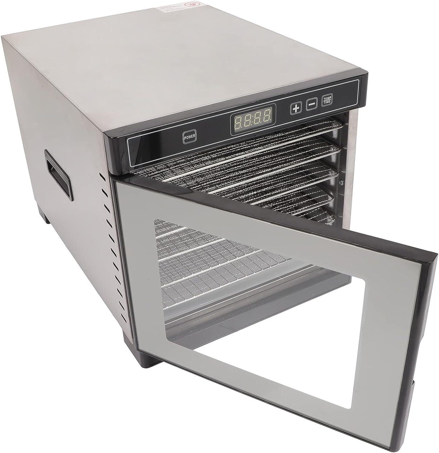 HOM Stainless Steel Food Dehydrator - Efficient 6-Layer Energy-Saving Freeze Dryer for Your Kitchen