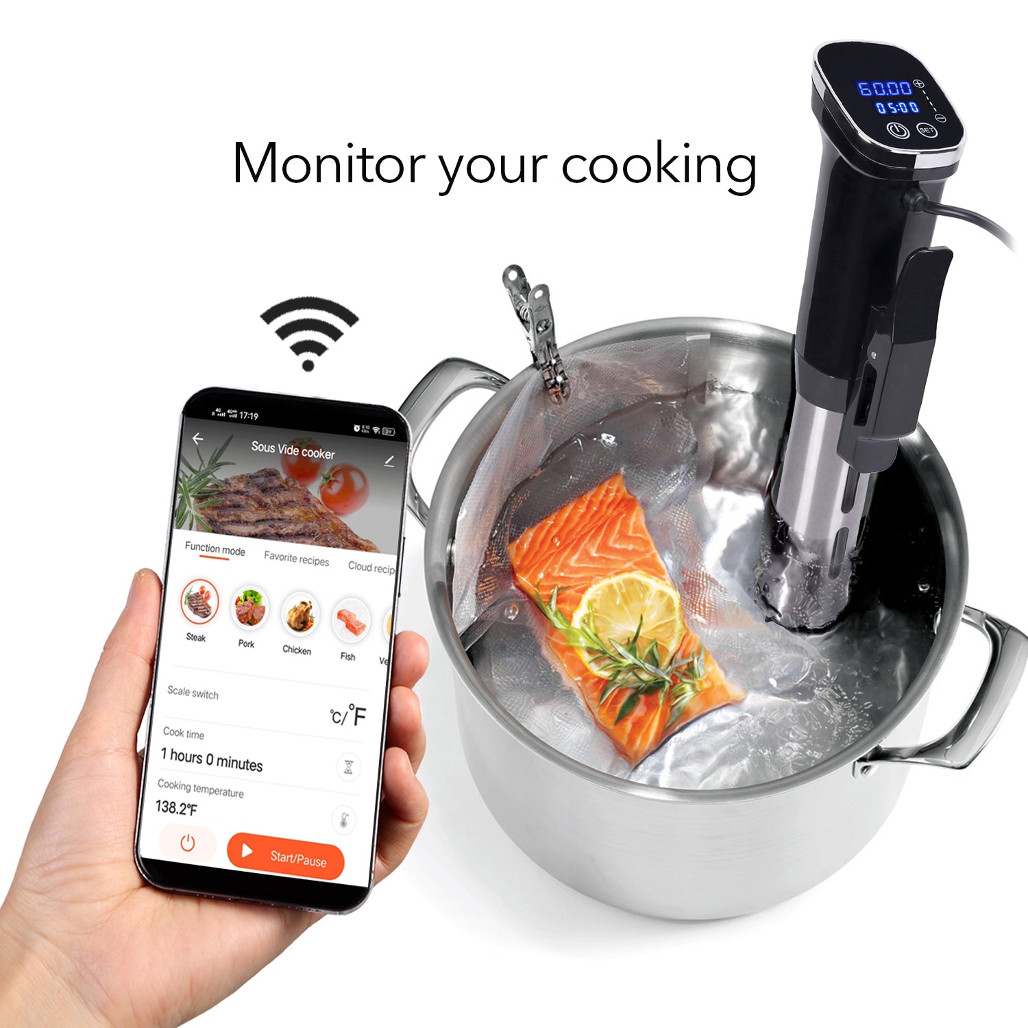 High quality Sous vide cooker