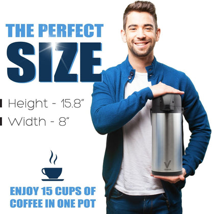 HOM Stainless Steel Coffee Carafe – The Ultimate Beverage Keeper