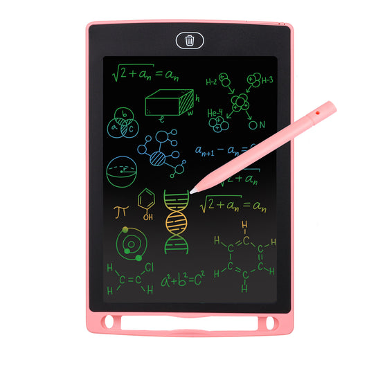 HOM LCD Writing Tablet - 8.5 Inch Drawing Pad & Colorful Doodle Board for Kids