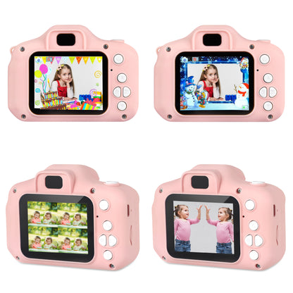 HOM Kids Camera - 1080p Digital Camera for Kids with Soft Silicone Body & Hand Strap - 32GB SD Card Included