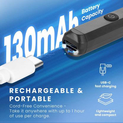 HOM Wireless Ear Wax Removal Kit - Complete Ear Cleaning Kit with HD Camera, 360-Degree View & 4 Interchangeable Silicone Tips - Rechargeable Ear Wax Removal Tool with App Connectivity