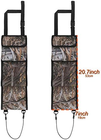 HOM Camouflage Seat Back Gun Rack - Versatile Sling Bag for Hunting Rifles and Shotguns