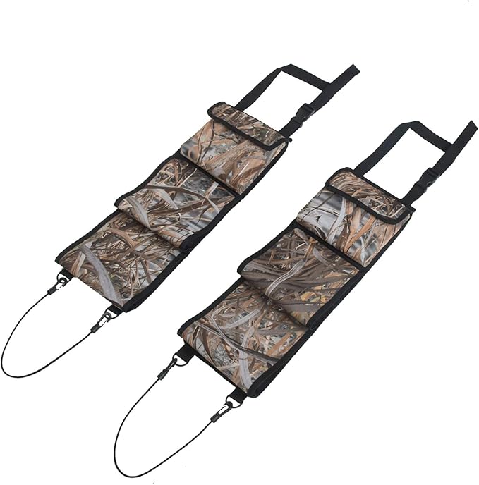 HOM Camouflage Seat Back Gun Rack - Versatile Sling Bag for Hunting Rifles and Shotguns